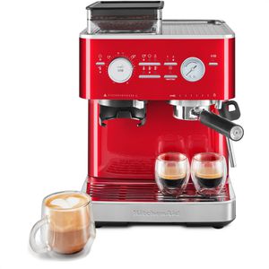 KitchenAid Espressomaschine 5KES6551ECA, mit Milchaufschäumer, 2,5 Liter, liebesapfelrot