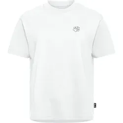 JACK WOLFSKIN Damen Shirt CURIOUS T W, Größe S in Weiß Weiß