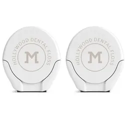 MINT HOLLYWOOD SMILE Zahnseide Whitening 2-er Pack
