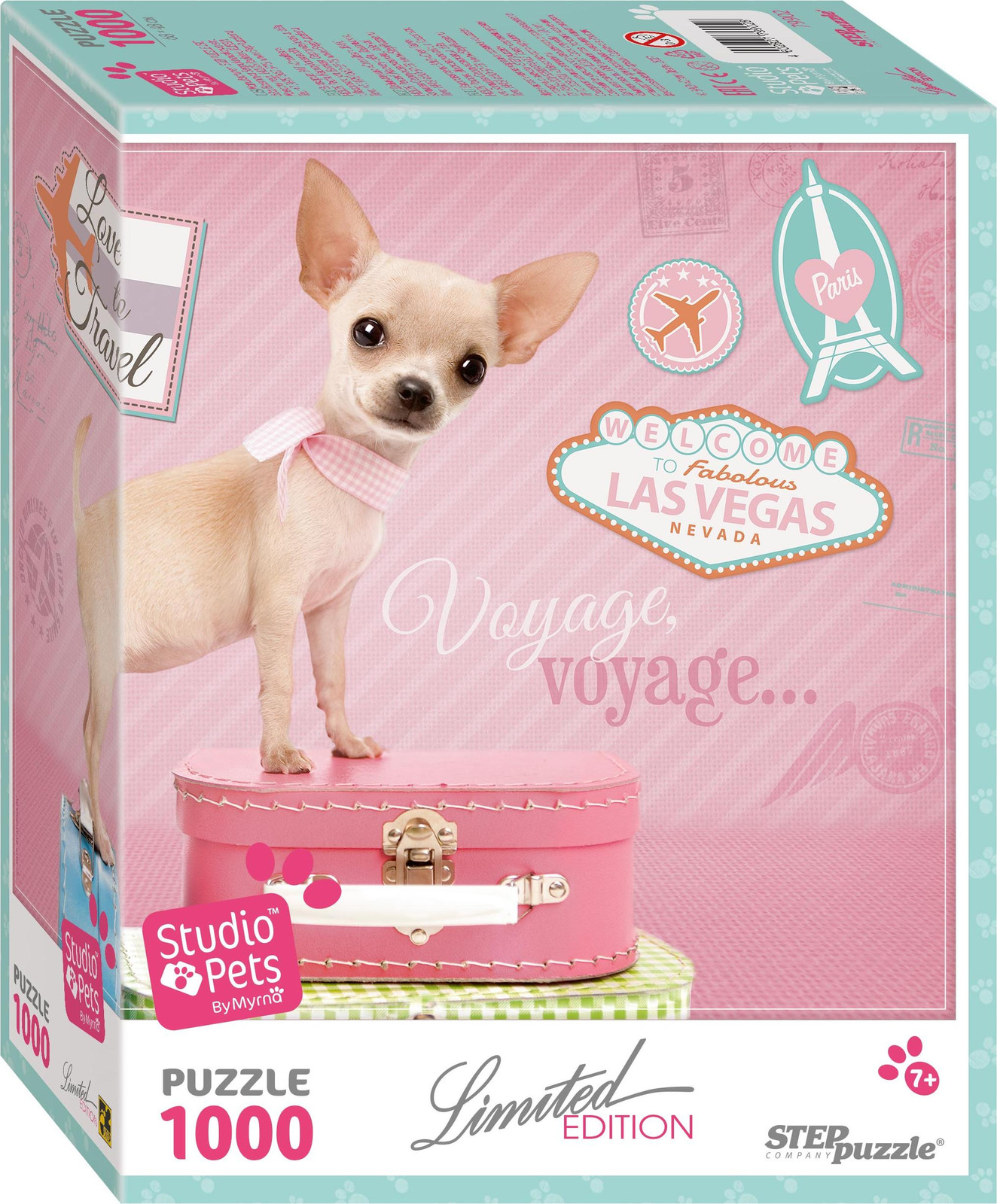 Step Puzzle Studio Huisdierenpuzzel - 1000-delige dierenpuzzel voor kinderen