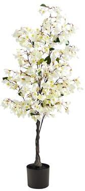 Nearly Natural 4' Bougainvillea Artificial Tree