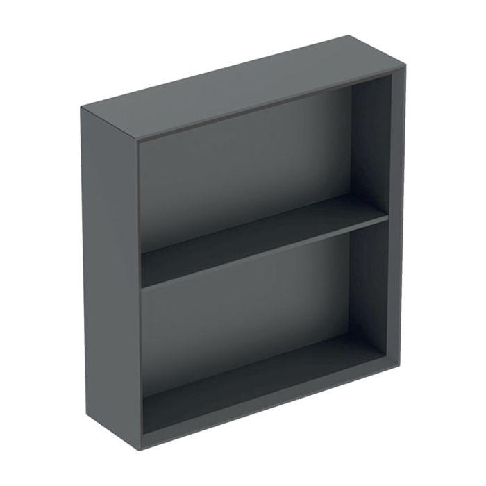 Geberit iCon Regal 502323JK1 45x46,7x13,2cm, quadratisch, lava/lackiert matt