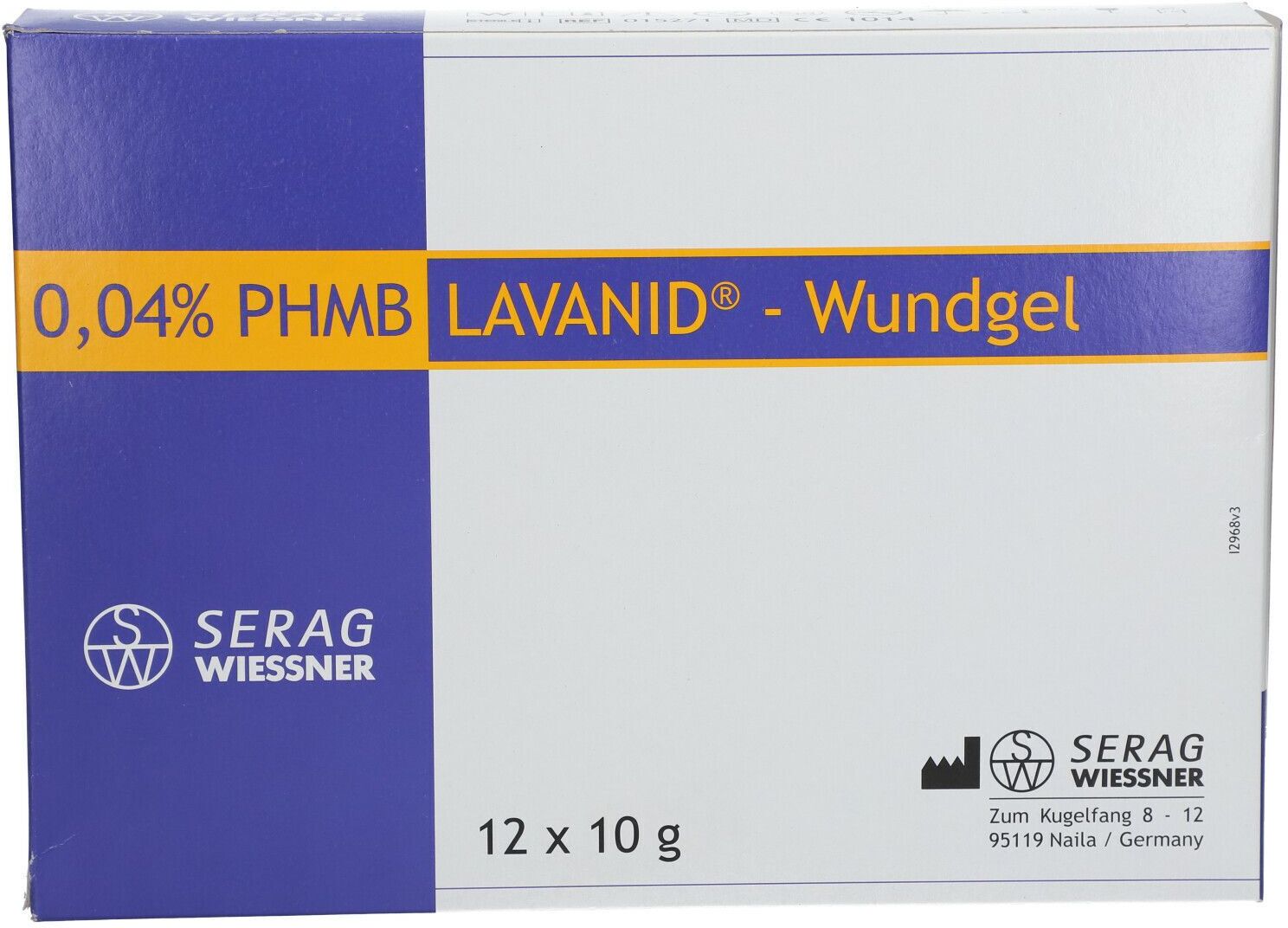 Lavanid Wundgel 12x10 g Gel