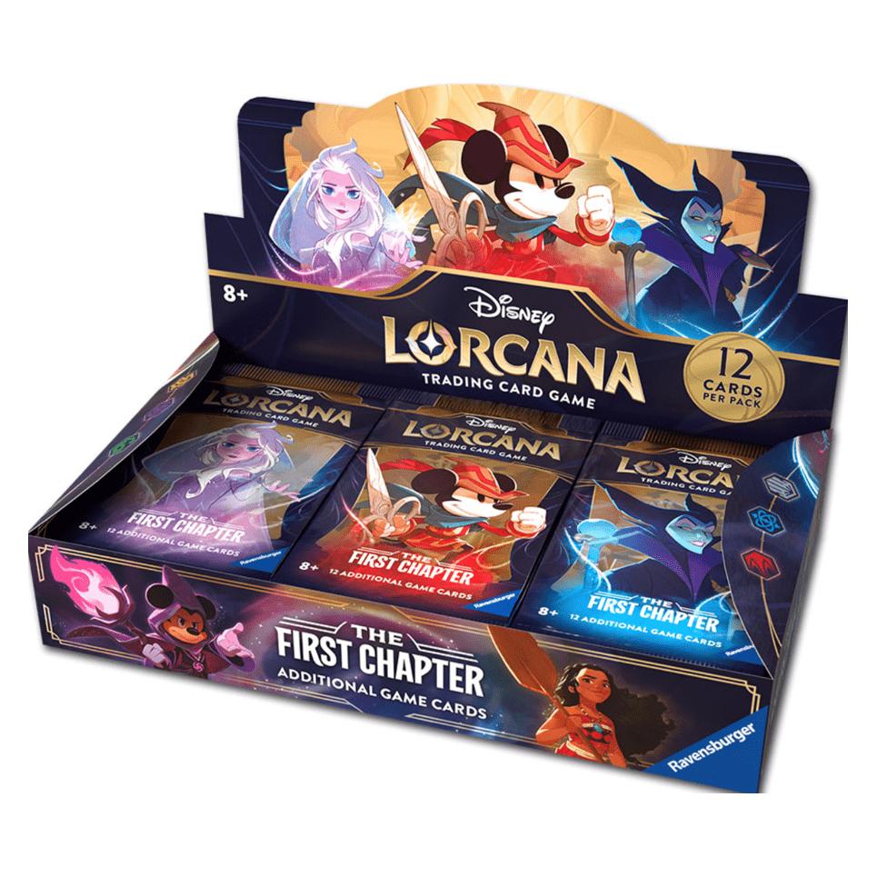 DISNEY - Lorcana - Trading Cards Boite de 24 Boosters Vague 1 - UK (Englisch, Booster Display) (DiLo-TfC-EN)