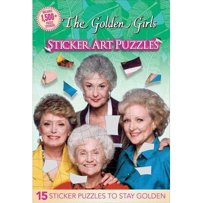 Golden Girls Sticker Art Puzzles - Sticker Book for Teens and Adults, Officially Licensed (the Golden Girls), Analog Bag Activity, Taschenbuch von