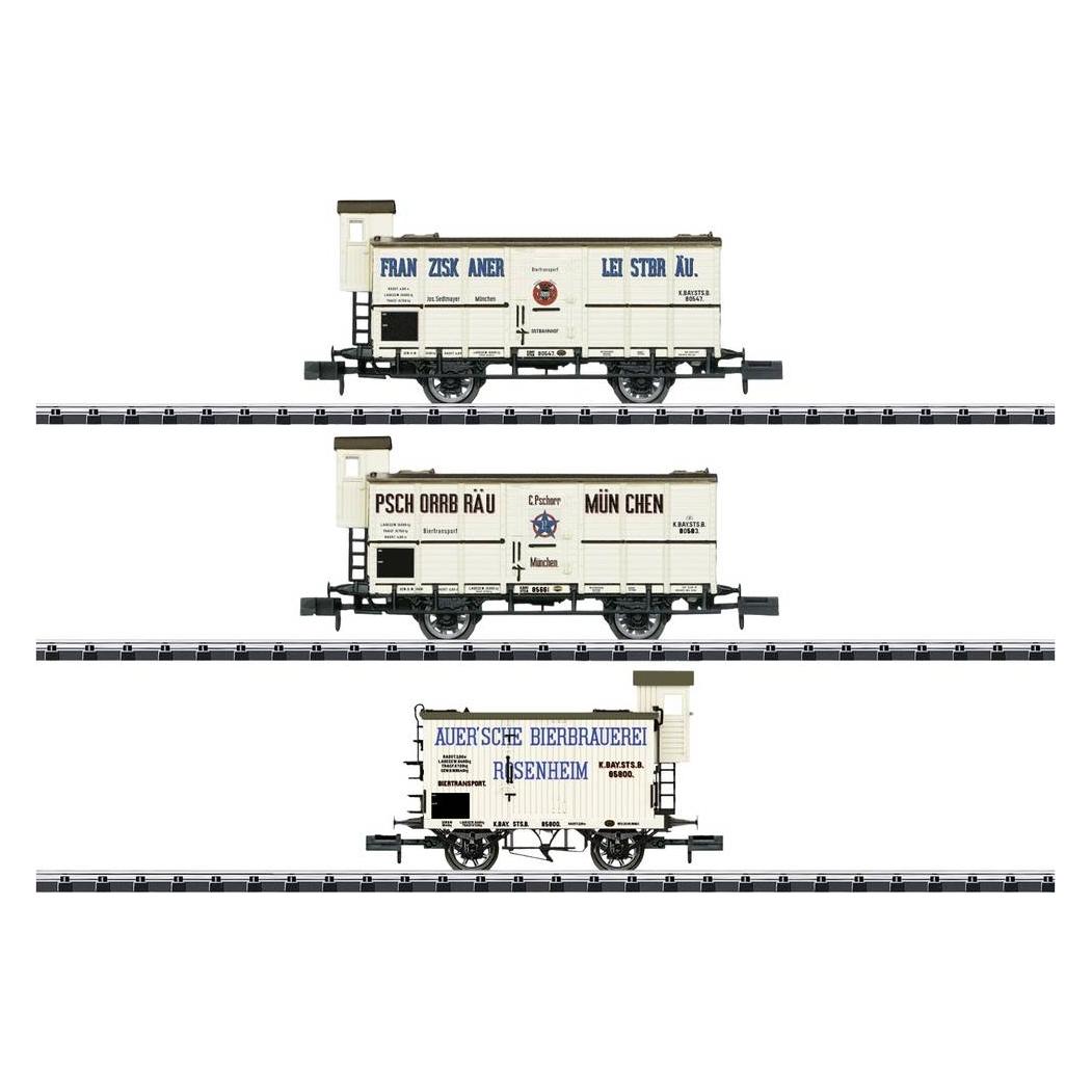 MiniTrix T18726 Güterwagen-Set Biertransport (Spur N) (T18726)