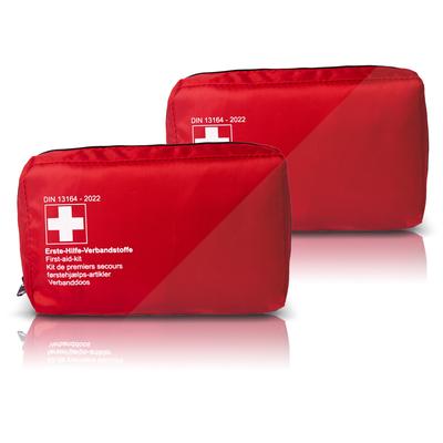 Thomatex 2x Verbandtasche rot DIN 13164-2022-02 [Hersteller-Nr. 421643]