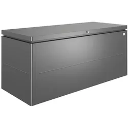 biohort Kissenbox 200 x 88,50 84 cm Aluminium Grau Dunkelgrau