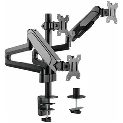 equip Gas (Tisch, 27", 7 kg), Monitor Halterung, Schwarz