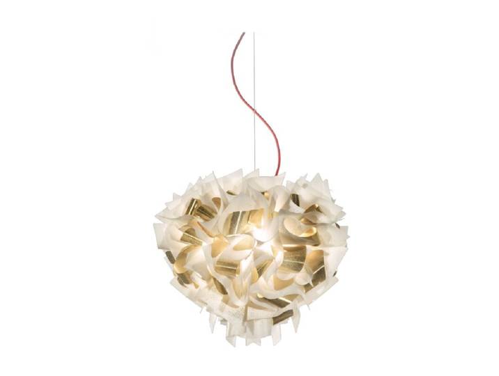 Slamp Pendelleuchte Veli - Aurea (rotes Kabel) , 42 Außergewöh