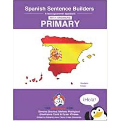 Spanish Sentence Builder with Answers Primary, Taschenbuch von Conti Gianfranco, Piefke Trading Central Europe, 978-3-949651-26-7