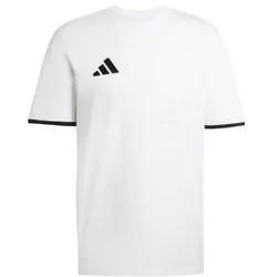 adidas Entrada 26 T-Shirt Herren - white/black - L