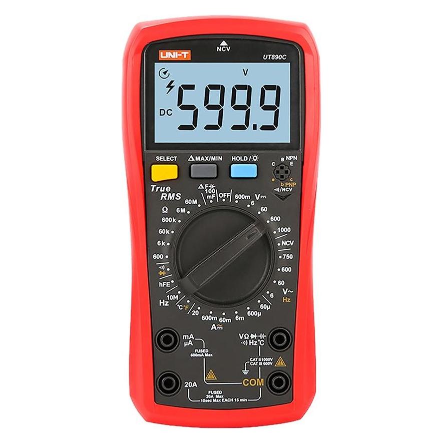 Unit Universal multimeter Uni-T UT890C NCV (Hand-Multimeter) (MIE0398)