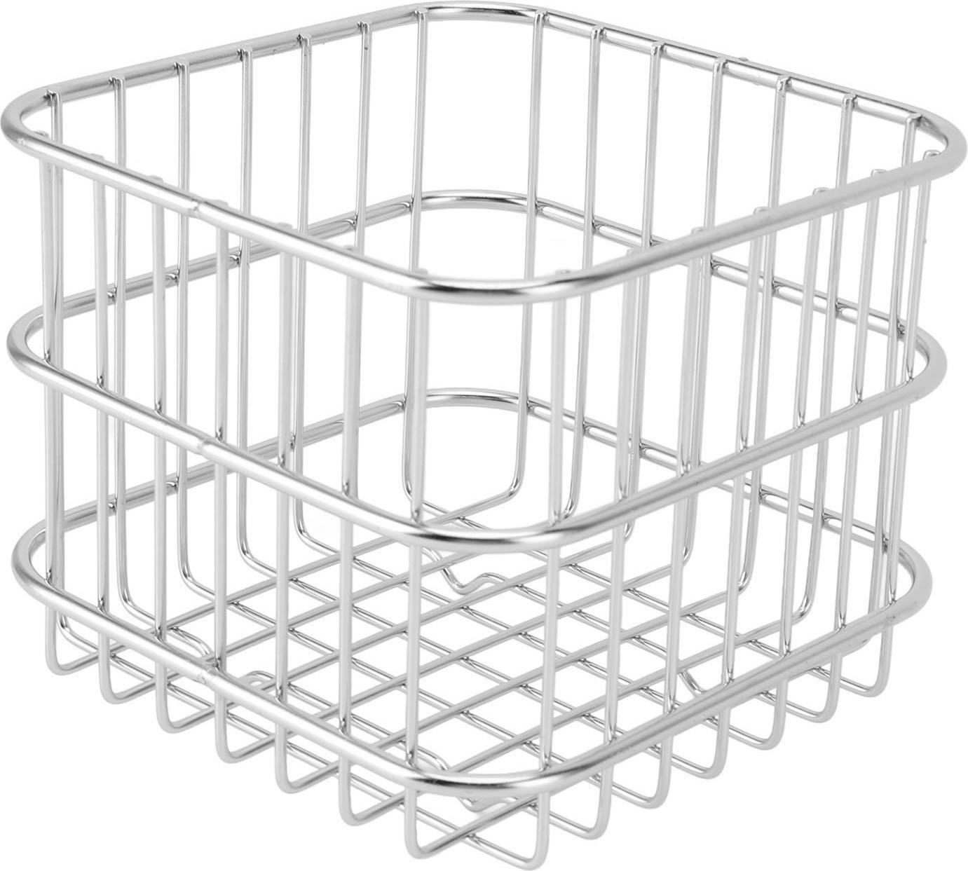 Cocosity Fruitmand van roestvrij staal model 304, Opbergmand voor fruit en groenten en afwatermand