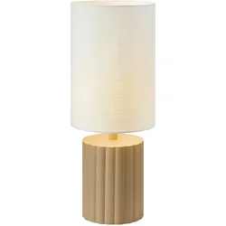 Tischleuchte Can Table Weiß/Beige max. 40 Watt