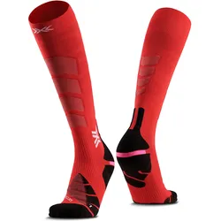 X-Bionic, Unisex, Sportsocken, X-Socks Ski Anatomix OTC (37 - 38), Rot