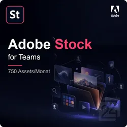 Adobe Stock for Teams (750 Assets/Monat)