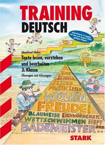 Manfred Hahn - Training Deutsch Grundschule: Deutsch Training. Lesen ab 3. Klasse. Texte lesen, verstehen und bearbeiten (Lernmaterialien) - Preis vom 09.10.2026 07:28:09 h