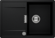 Schock Mono D-100S-FB Magma (MOND100SFBMAG) Unterschrank 45cm flächenbündige Spüle CRISTADUR®
