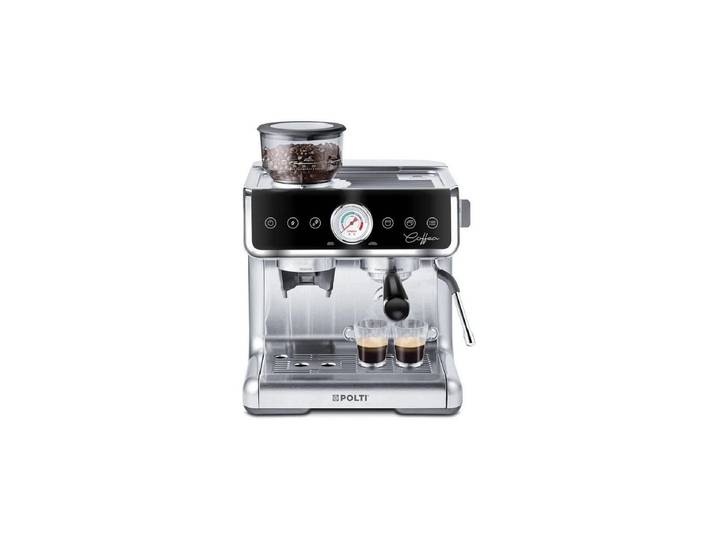 POLTI Siebträgermaschine Coffea G50S , Energieeffizienz: B, silber (schwarz, silber), B:35cm H:33,5cm T:32,5cm, Kaffeemaschinen, Siebträgermaschine