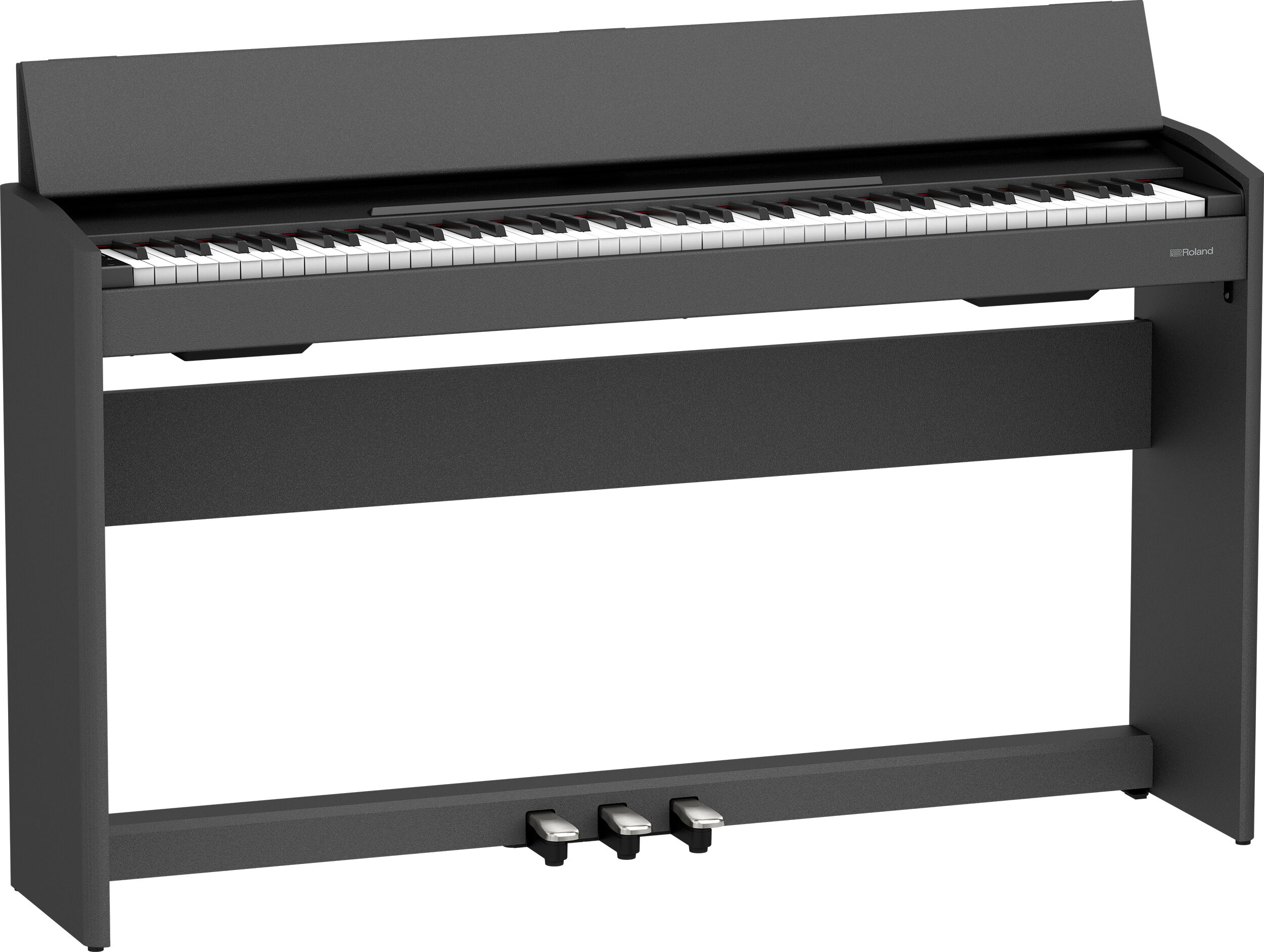 Roland F107-BKX Piano Digital Móvel Premium Preto Mate 324 Sons