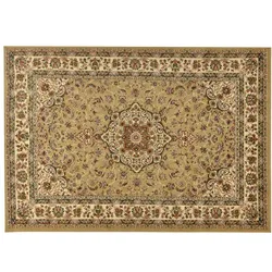 THEKO Teppich Hamadan 359 470 camel Ø 240 cm