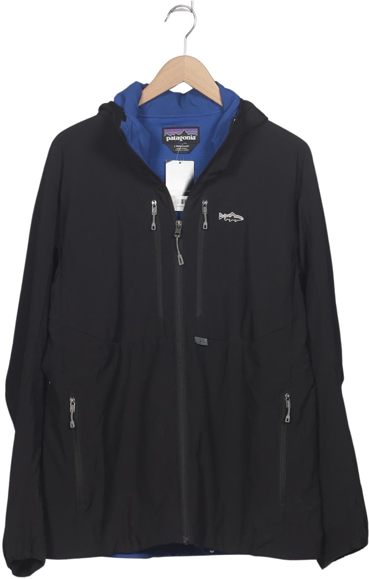 patagonia Herren Jacke, Schwarz, Gr. L, Synthetik - Second Hand