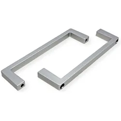 Schroff Frontgriffe - FRONTGRIFFE 4HE MULTIPAC(2X), Serverschrank Zubehör, Silber