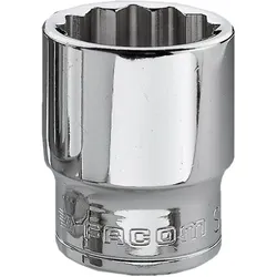Facom, Steckschlüssel + Stecknuss, ZwölfkantSteckschlüsseleinsatz (11 mm)