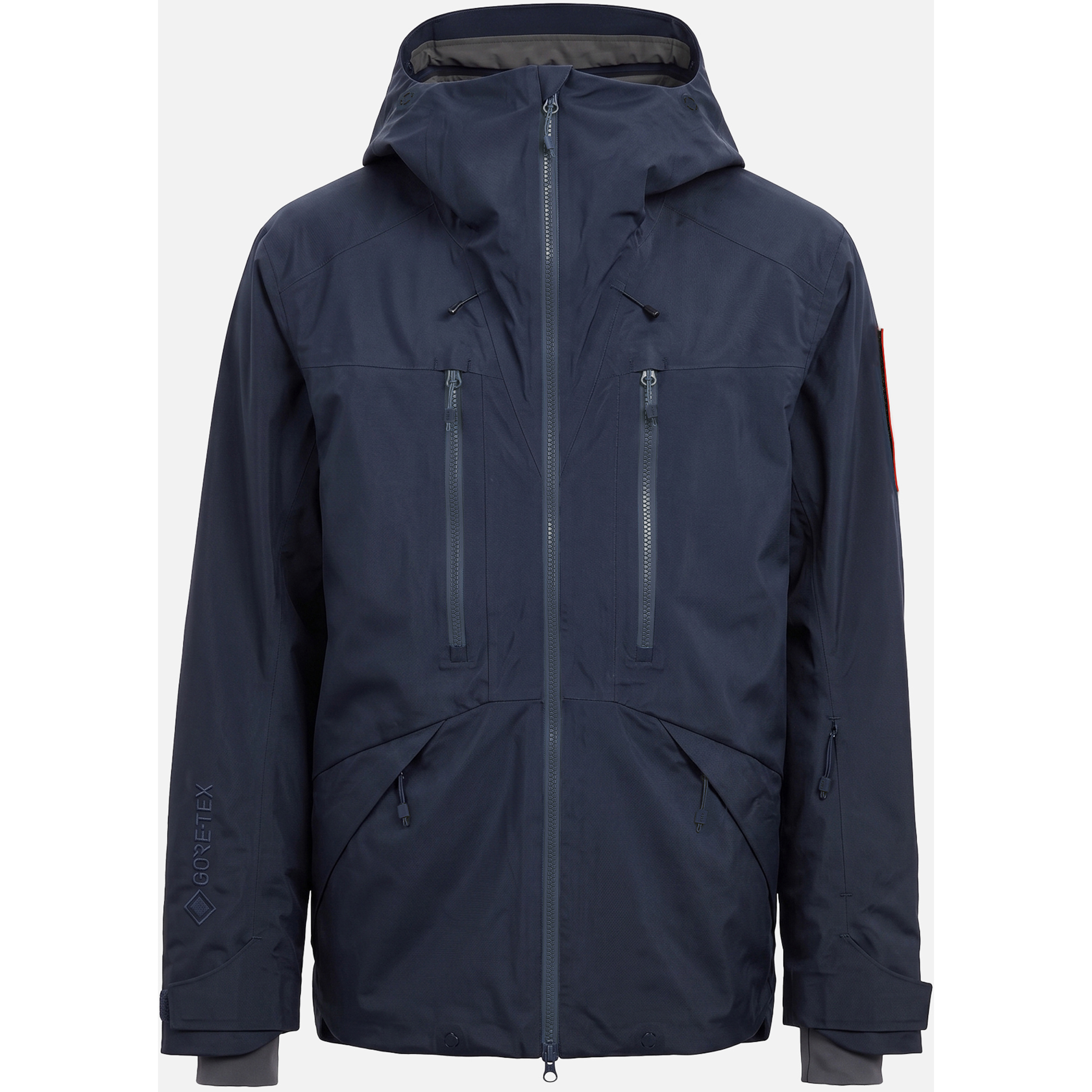 The Mountain Studio GTX Epe 3L Shell Herren Regenjacke blau Größe L Trekking Isolierend Wasserabweisend
