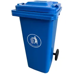 Abfallbehälter 120L blau