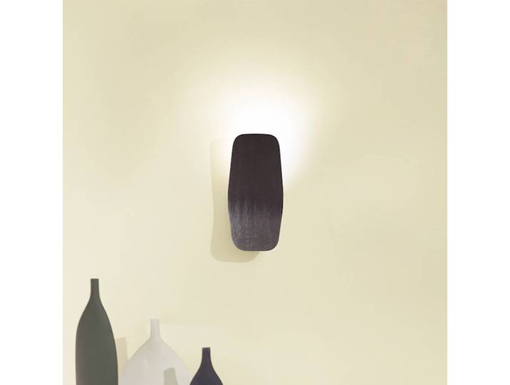 Casablanca Wandfluter Ashiya, dimmbar, schwarz, für Wohn- / Esszimmer, Aluminium, Modern