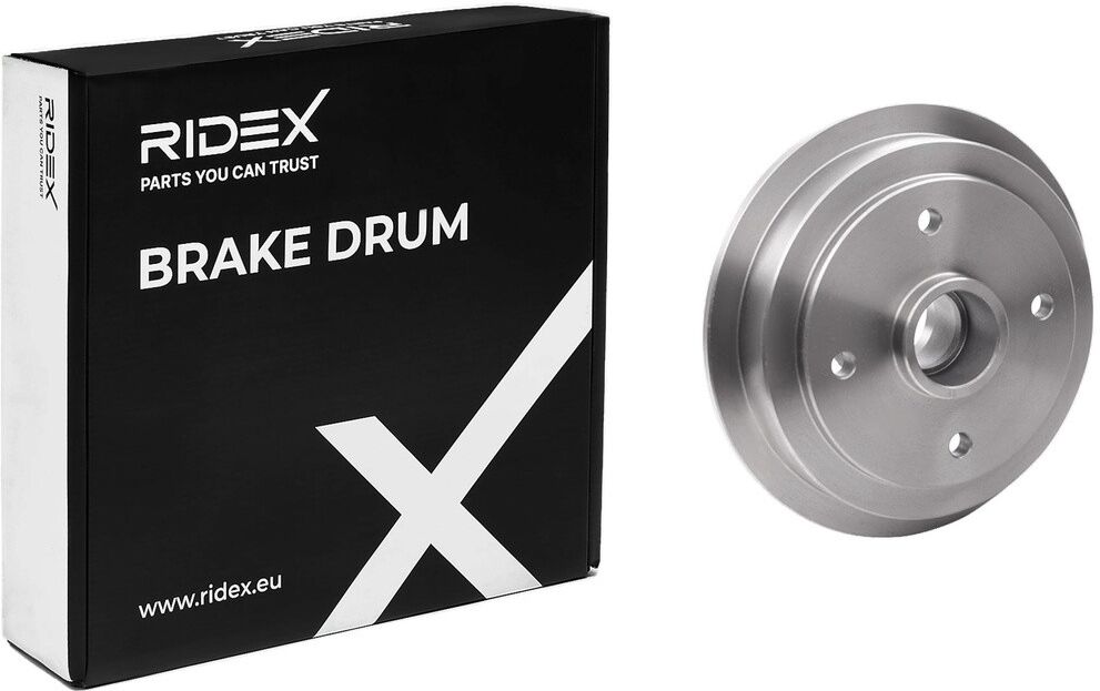 RIDEX 123B0145 Bremstrommel