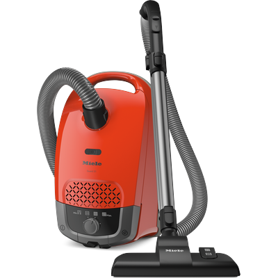 MIELE Bodenstaubsauger "Guard S1 Junior Terrarot, Nachfolger Classic C1 PowerLine", rot (terrarot), B:42,5cm H:23cm T:24,5cm, Bodenstaubsauger, ComfortFit, AirClean Filter, 10 m Aktionsradius