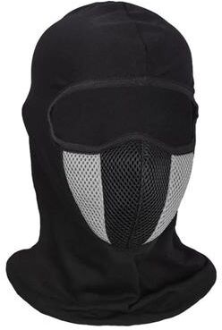 Uplift Picks Breathable Motorcycle Balaclava Full Face Mask For Riding And Cycling gray