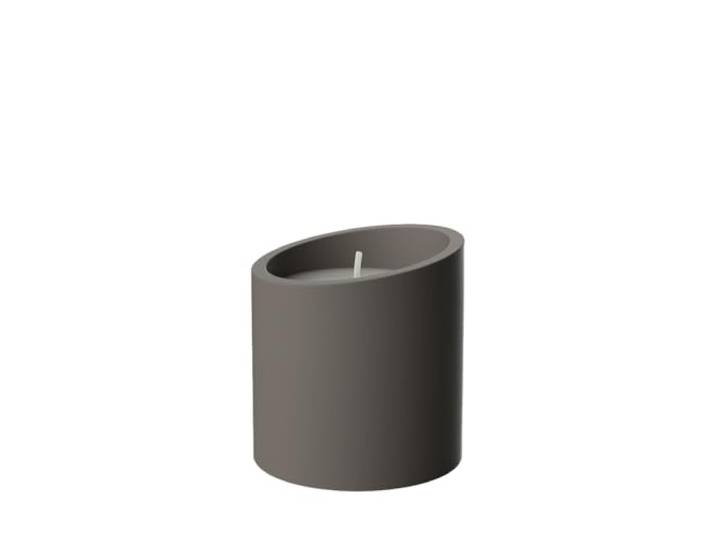Villeroy & Boch – Newmoon Duftkerze Taupe, Kerze, Deko, Wohnaccessoires, Wachs, Beton
