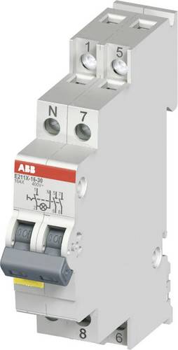 ABB Ausschalter mit LED 16A 2 Schließer 250 V/AC, 400 V/AC 2CCA703110R0001