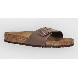 Birkenstock Madrid Birko-Flor Nubuk Sandalen mocca Gr. 38