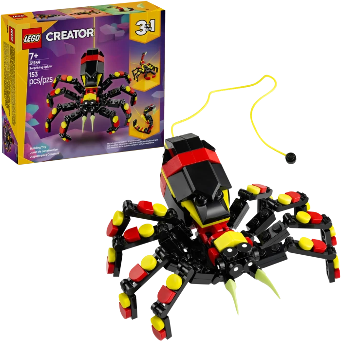 LEGO Creator 3 in 1 31159 Wilde Tiere: Überraschungsspinne