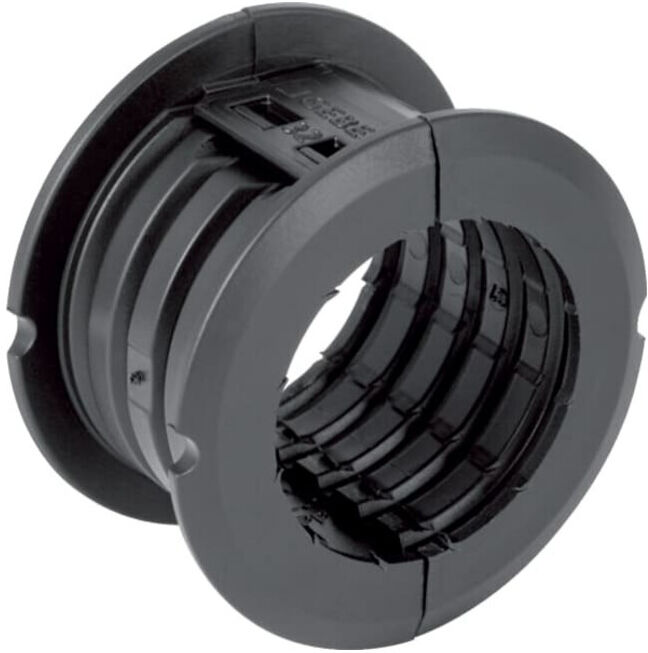 Geberit Colliers de serrage Mepla d= 63mm, 2 pièces, noir, PP-C (607702001)