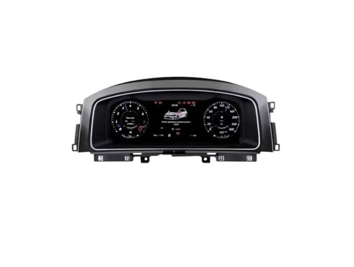 Für Golf 7 MK7 2013–2020 Tachometer Autoradio-Instrumententafel, Cockpit, 12,3 Zoll LCD-Digital-Dashboard-Cluster Headup Display Auto Bildschirm