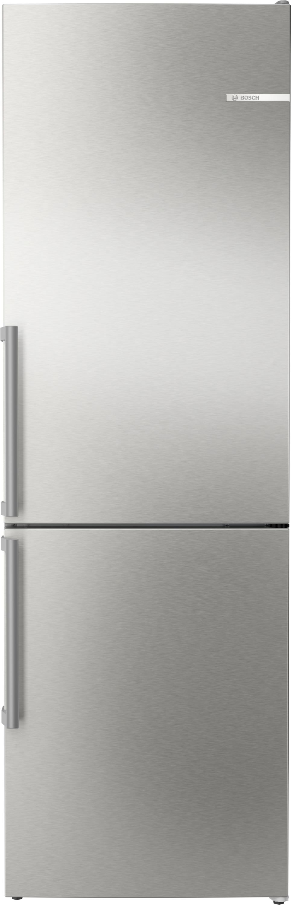 Bosch Serie 4 MKK67GNIBN (KGN36VIBT + KSZGGM00) 218 l / 103 l Kühl-Gefrierkombi freistehend NoFrost 127 kWh Jahr (Edelstahl) jetzt zusätzlich 100¤ Cashback sichern*! & jetzt zusätzlich 3x30¤ Gutschein von Eismann sichern!*