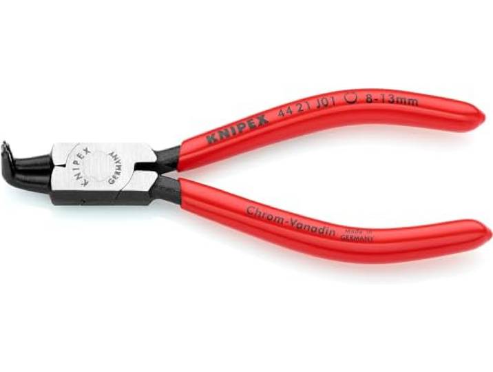 Knipex Pince pour circlips pour circlips intérieurs d'alésage\, 44 21 J01 Gainées en plastique 130 mm