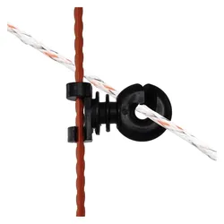Gallagher, Zaunpfosten + Pfähle, Isolatoren für Elektrozaun verstellbar für Eisenpfahl