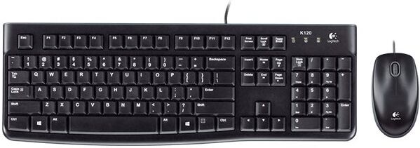 Tastiera e mouse Logitech 920 002543 MK SERIES Mk120 Black