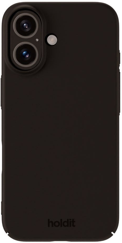 Holdit iPhone 16 Plus Slim Plastic Case - Black