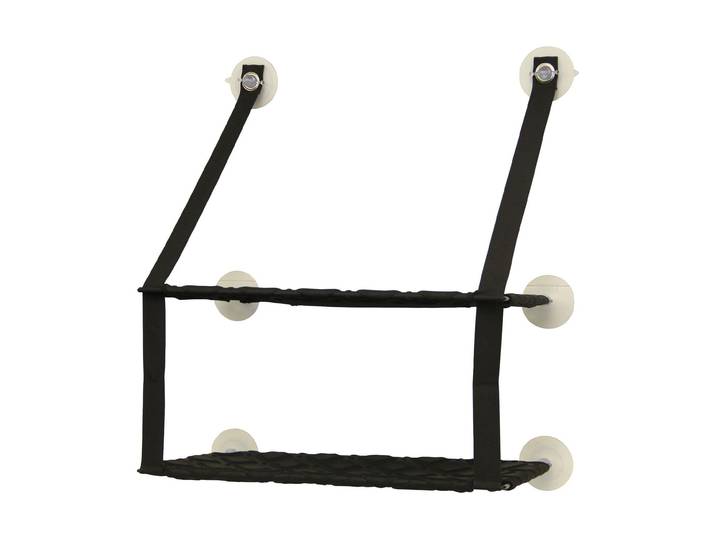 Katzen-Hängematte SWISSPET Katzen-Hängematte TWO , schwarz, B/H/L: 33cm x 59cm, Tierbetten, Katzen-Hängematte