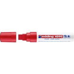 Edding 4090 4-4090002 Kreidemarker Rot 4 mm, 15 mm