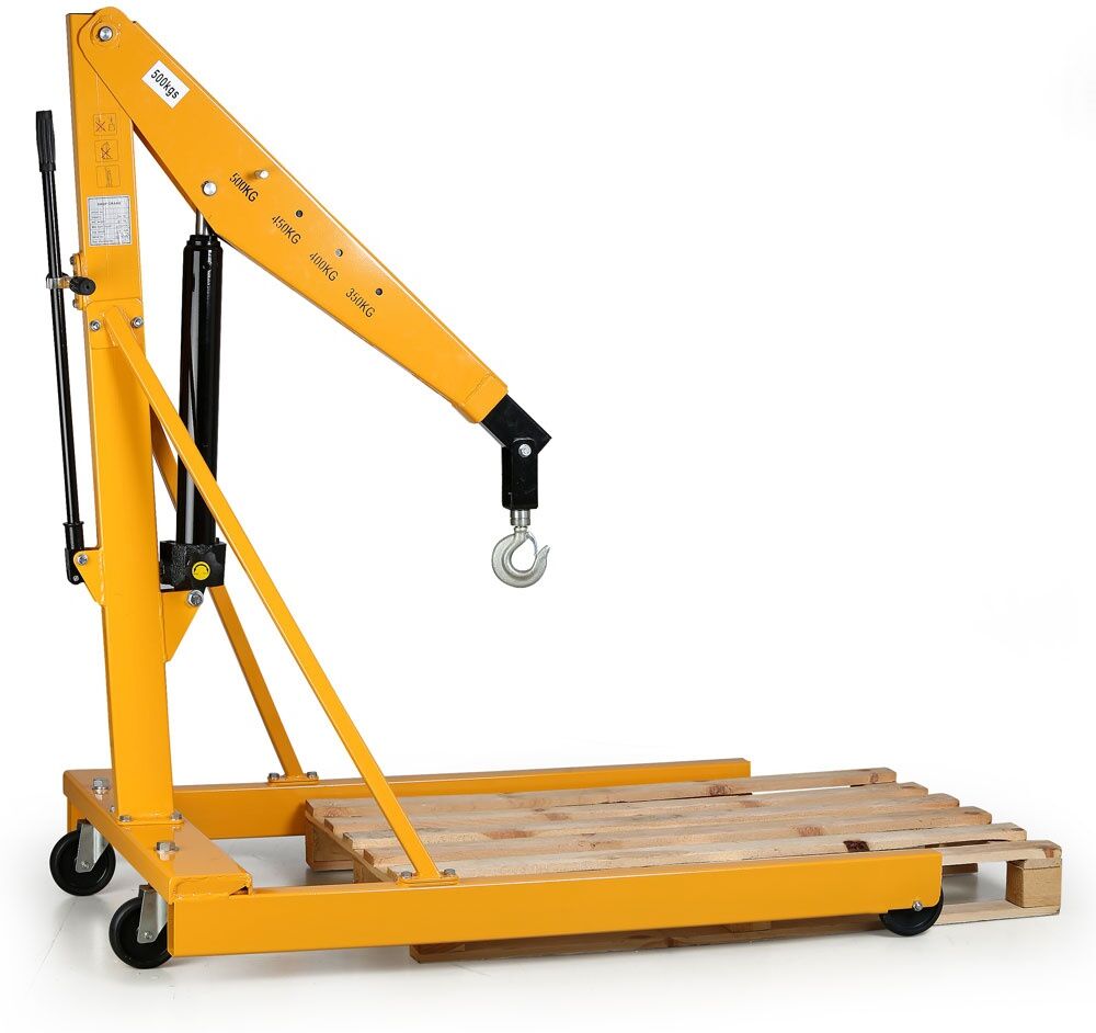 B2B Partner Werkstattkran für EURO-Paletten, 500 kg