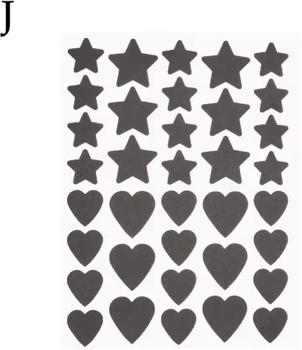 Inspire Picks Cute Star & Heart Acne Patches Invisible Hydrocolloid Pimple Stickers (2036 Count) j